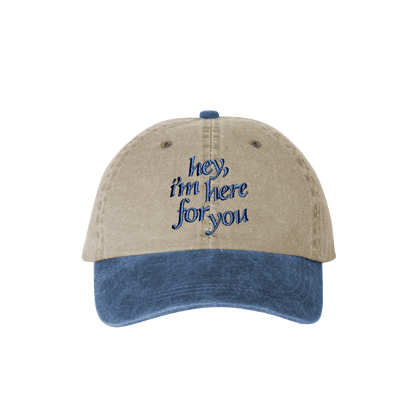 HIHFY 2 Tone Hat (Blue/Beige)